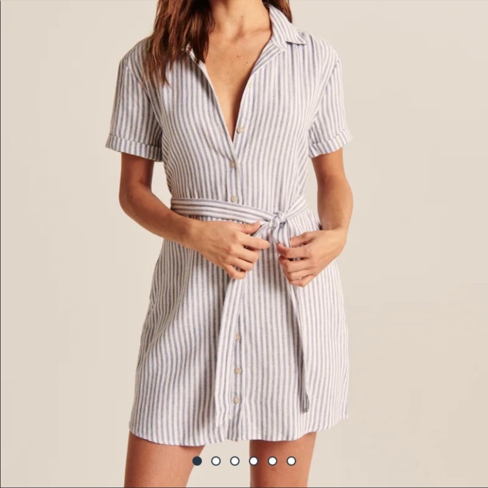 Abercrombie & Fitch button down shirt dress